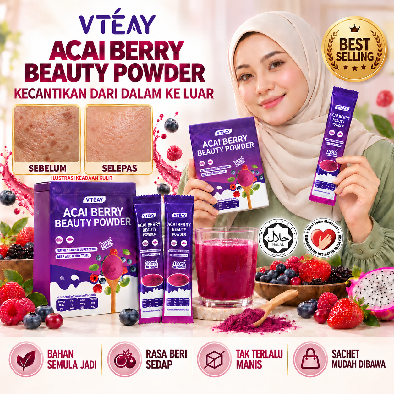 VTeay Acai Berry